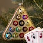 Glass Pool Balls Ornament