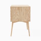 Mid-Century Wide Nightstand (25")