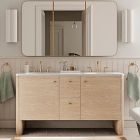 Charlotte Double Bathroom Vanity (60")