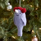 Felt Narwhal Ornament