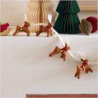 Santa's Sleigh Felt Garland