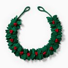 Felt Holly Leaf Garland