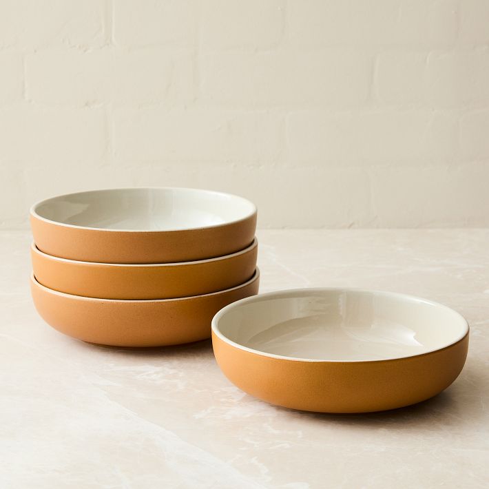 Kaloh Stoneware Pasta Bowl Set of 4 - Modern Dining Essentials