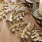 Metal Botanical Votive Centrepiece