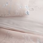 Organic Sateen Chinoiserie Duvet Cover &amp; Shams