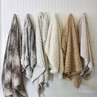 Faux Curly Lamb Fur Throw