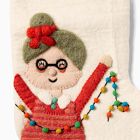 Mrs. Claus Felt Stocking