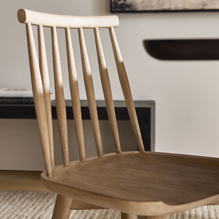 Windsor Dining Chair, Modern Black | West Elm