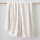 Checkerboard Fleece​ Throw