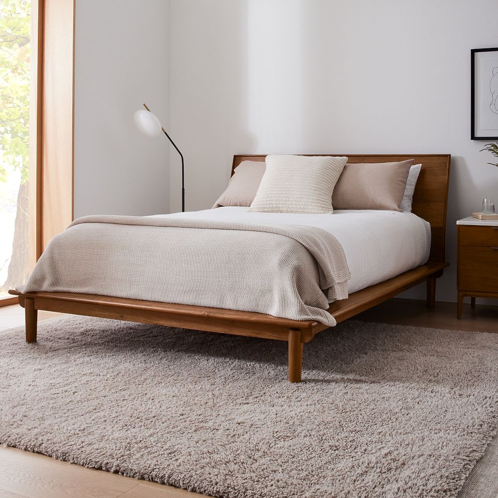 Keira Solid Wood Bed | West Elm