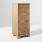 Open Box: Elora Tall Dresser with Jewelry Storage (22.5") - Blonde