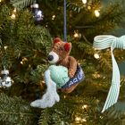 Open Box: Felt Zodiac Ornament, Aquarius Bear