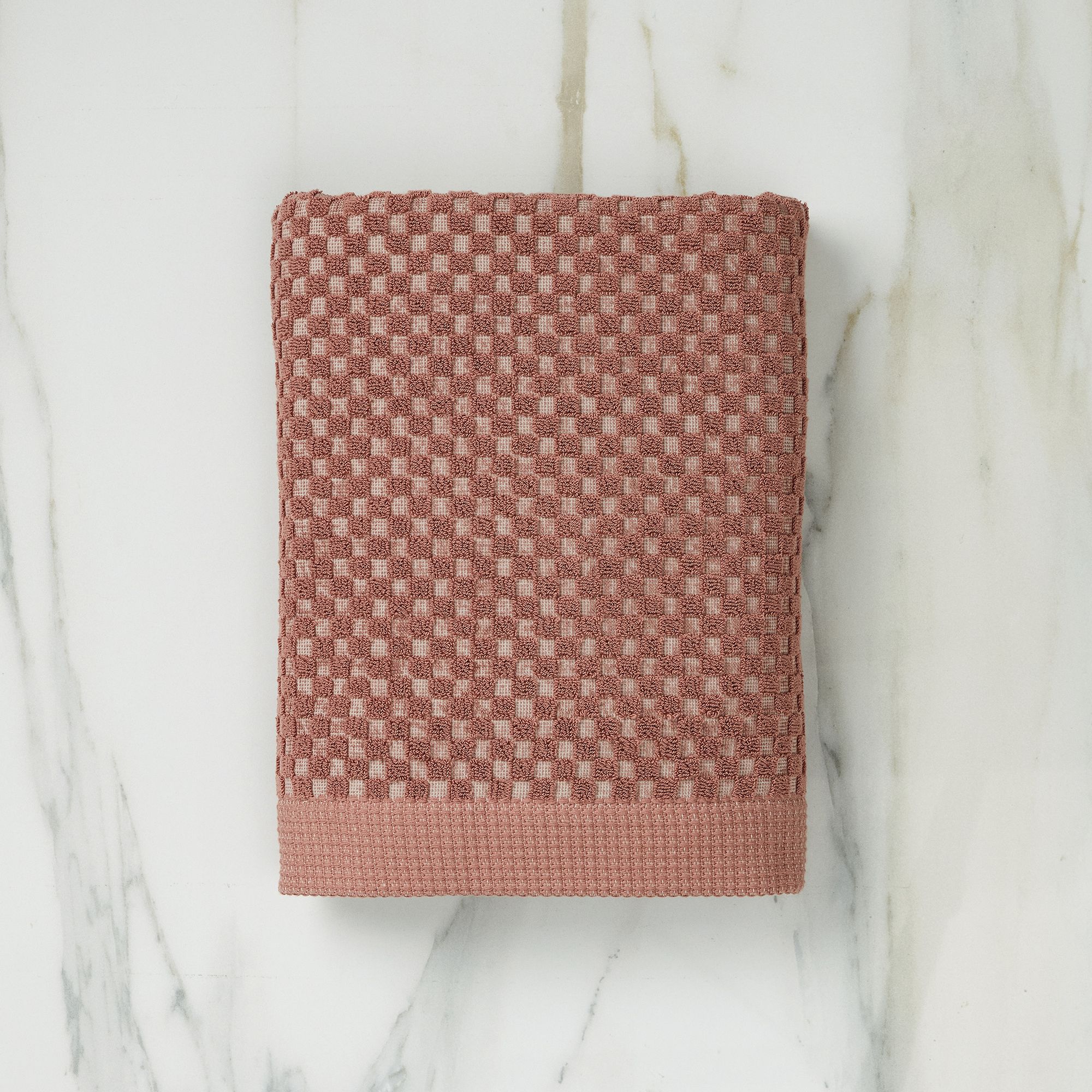Elara Bath Towels - Baked Clay