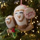 Baby's First Holiday Felt Animal Ornaments