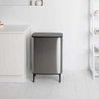 Brabantia Bo Touch Trash Can (Dual 8 Gallon)