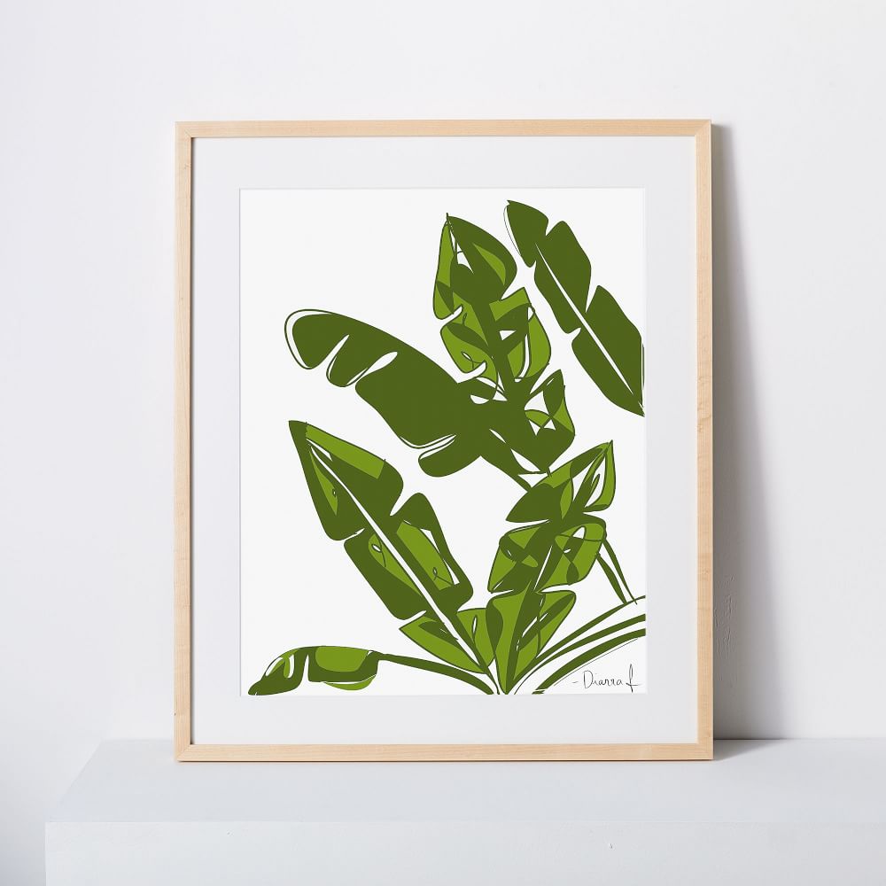 Diarrablu Print - Palmiers by West Elm