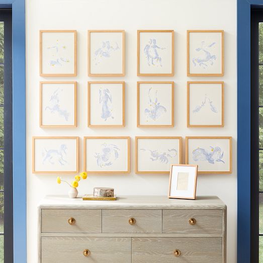 Joseph Altuzarra Zodiac Watercolor Wall Art by West Elm