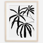 Living Pattern Framed Print - Anthurium