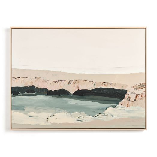 Northern California Seacave Framed Wall Art by Minted for West Elm by West Elm