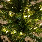 Pre-Lit Faux Pop-Up Green Christmas Tree