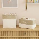 Cotton Folded Diaper Caddy