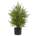 Faux Potted Norfolk Island Pine Tree