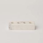 Fleck Marble Candle Holder