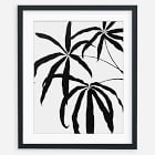 Living Pattern Framed Print - Anthurium