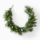 Pre-Lit Faux Mixed Seeded Eucalyptus Garland