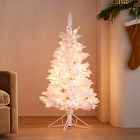 White Tinsel Christmas Tree