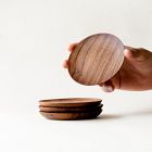 Fleck Reclaimed Teak Coasters (Set of 4)