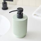 Fluted Concrete Bath Accessories