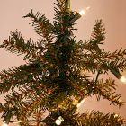Pre-Lit Faux Alpine Green Christmas Tree - 6'