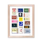 Atlanta Framed Matchbook Print by My Father's Daughter