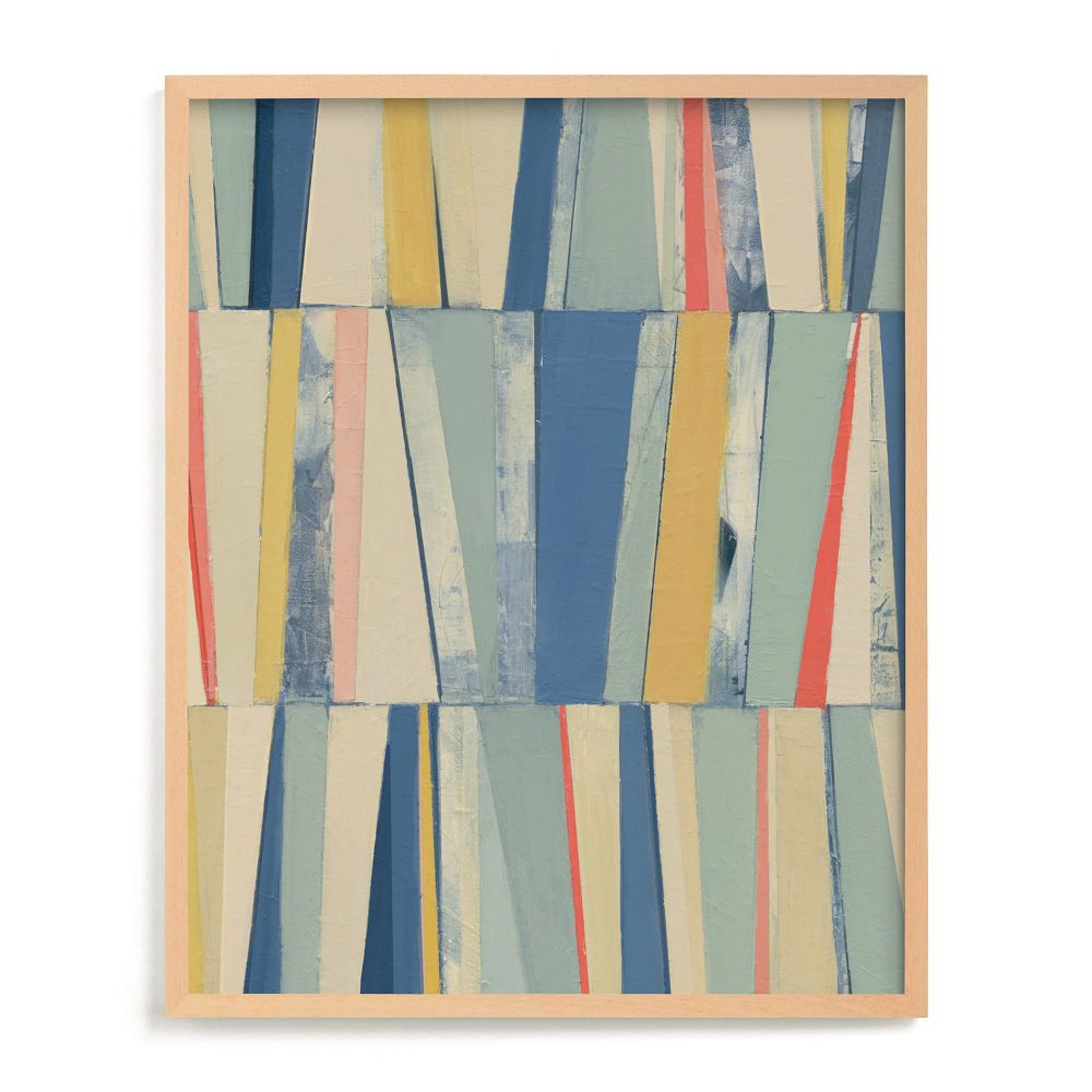 Non Stop Fun Framed Wall Art by Minted for West Elm by West Elm