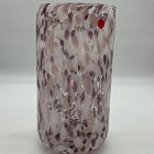 Open Box: Mari Glass Hurricane, Large - Blush Spots