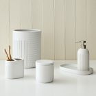 Speckled Stoneware Bath Accessories