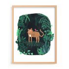 Wild Cat Framed Wall Art By Minted for West Elm Kids