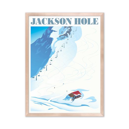 Jackson Hole Framed Art Print by Getty Images by West Elm