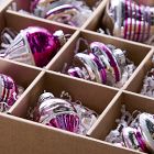 Shiny-Brite™ Pink Glass Shaped Ornaments (Set of 9)
