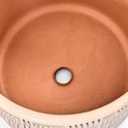 Ultralight Dreams Thema Hand-Painted Striped Mid-Century Planter