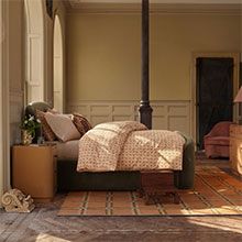 Pierce &amp; Ward Floral Lattice Bedding