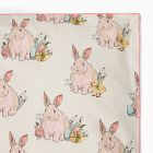 Pink Chicken Bunny Reversible Duvet Cover &amp; Shams