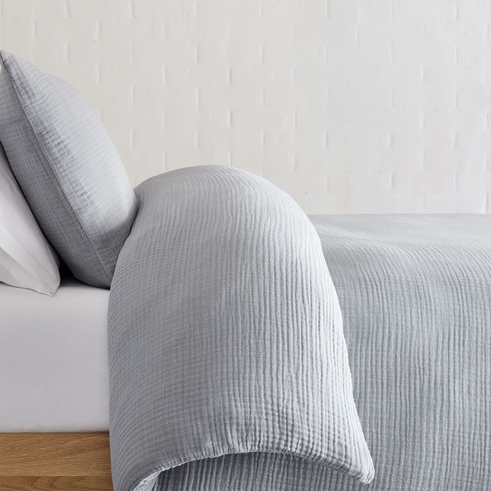 Dreamy Gauze Cotton Duvet Cover & Shams