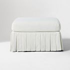 Robin Pleated Skirt Storage Ottoman