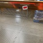 Open Box: Thin Metal Fireplace Screen, 38" x 32" - Antique Brass