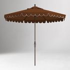 Scallop Edge Outdoor Umbrella (9')