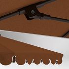 Scallop Edge Outdoor Umbrella (9')