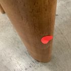 Open Box: Anton Dining Chair - Performance Distressed Velvet Midnight, Burnt Wax