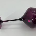 Open Box: Estelle Colored Glass Stemmed Wine Glasses (Set of 6) - Amethyst